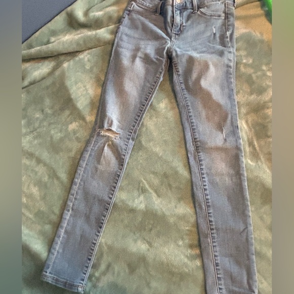 2 pair Girls Old Navy Rock Star jeggings. Size 12 adjustable waist. - Picture 10 of 14